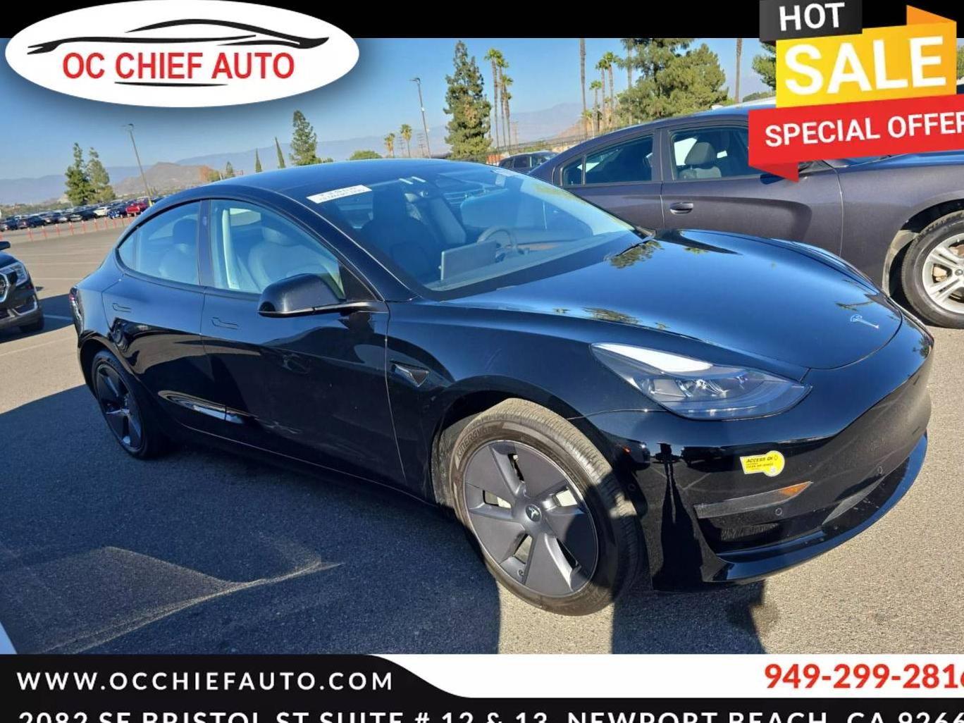 TESLA MODEL 3 2022 5YJ3E1EB9NF207106 image